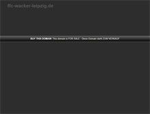 Tablet Screenshot of ffc-wacker-leipzig.de